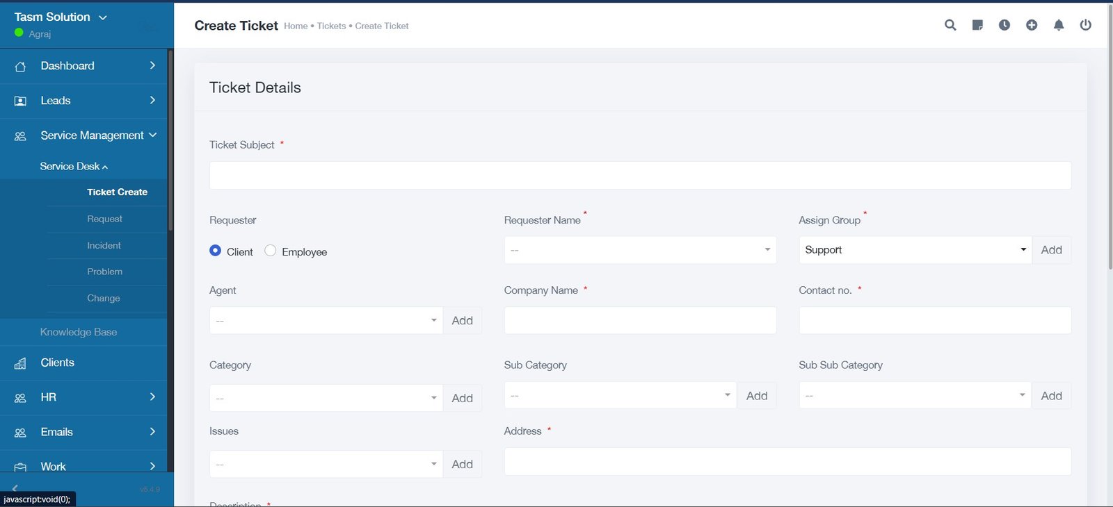 Enterprise Email Management System